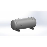 Baglioni Spa - Pressure Solutions | 400 Gallon Air Compressor Tank Horizontal, 36