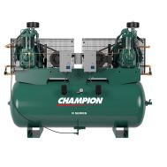 Champion 5 HP Duplex (10 HP) Air Compressor Two Stage, 34 CFM @ 175 PSI, 80 Gallon Horizontal Air Tank 460-Volt 3-Phase | HR5D-8