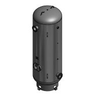 1,550 Gallon Air Tank Vertical with Skirt Rated for 200 PSI ASME Coded | A10332