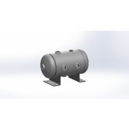 Baglioni Spa - Pressure Solutions | 3 Gallon Air Compressor Tank Horizontal, 8