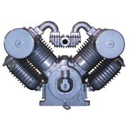 Saylor-Beall 9000 Two-Stage Air Compressor Pump with Flywheel, 830 RPM, 15-30 HP Range