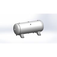 Baglioni Spa - Pressure Solutions | 15 Gallon Air Compressor Tank Horizontal, 12