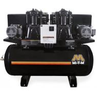 Duplex 7.5 HP Piston/Two Stage Air Compressor, 46.4 CFM, 120 Gallon Air Tank 200-230/460 Volt, 3 Phase | ACD-20375-120H
