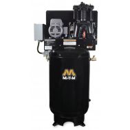 5 HP Piston/Two Stage Air Compressor, 18.0 @ 175 PSI, 80 Gallon Vertical Air Tank 200/230/460 Volt, 3-Phase | ACS-20305-80V