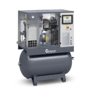 Atlas Copco 3 HP Oilfree Scroll Air Compressor, 8.9 CFM @ 100 PSI, Refrigerated Air Dryer, 72 Gallon Air Tank | SF2 - 116 AFF Mono 208-230/460 TM | 8153613628