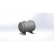 Baglioni Spa - Pressure Solutions | 5 Gallon Air Compressor Tank Horizontal, 10