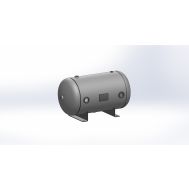 Baglioni Spa - Pressure Solutions | 24 Gallon Air Compressor Tank Horizontal, 16