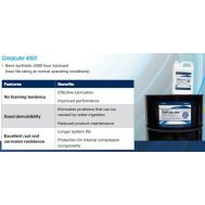 CompLube 4000 Synthetic Rotary Screw Oil 5-Gallon| 28H389