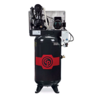 Chicago Pneumatic Premium CAST IRON 7.5 HP Piston/Two-Stage Air Compressor, 27 CFM @ 100 PSI,  80 Gallon Air Tank 208-230/3/60 | RCP-C7583VC2 | 8090301220
