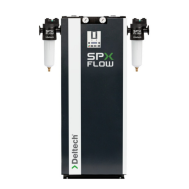 SPX-Deltech, DSHD-27, 27 CFM Heatless Modular Desiccant Air Dryer, -40°F Inlet Flow, 1/2