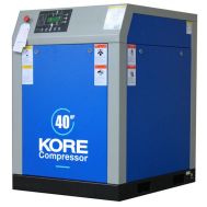 40 HP Rotary Screw Air Compressor with Sound Enclosure, 165 CFM @ 125 PSI, 230/460-Volt, 3-Phase | E40