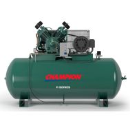 Champion 10 HP Air Compressor Two Stage 34.8 CFM @ 175 PSI, 740 RPM, 240 Gallon Air Tank, 460-Volt, 3-Phase | HR10-24