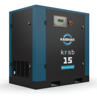 Kaishan KRSB-15-125,AC,20V,US, 15 HP Rotary Screw Air Compressor, 52 CFM @ 125 PSI, 208-Volt, 3-Phase | KRSB-015A2F8S8U
