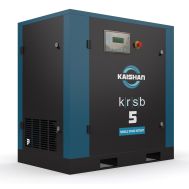 Kaishan KRSB 5, 5 HP Rotary Screw Air Compressor, 16 CFM @ 125 PSI, 230-Volt, 1-Phase | KRSB-005A2F0S8U