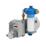 DVP Pumps - LB.5WR | Oil Lubricated Rotary Vane Pump - 0.6 HP, 3.5 CFM | 220-240V/50-60Hz | 9690029/MA