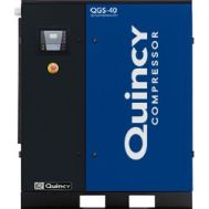 Quincy QGS 40 BM-3. 40 HP Rotary Screw Air Compressor 164/123 CFM, 125/175 PSI, 230/460-Volt 3-Phase
