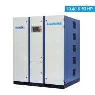 50 HP Oilless Scroll Air Compressor, 141 CFM, 115 PSI Air Cooled, 460-Volt, CSOF-S50PL42