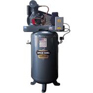 3 HP Saylor-Beall Pressure Lubricated Air Compressor Two Stage 80 Gallon Tank 230-Volt 1-Phase | PL-730-80-230-1