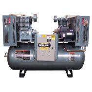 Saylor-Beall Performance Package Duplex 1.5 HP Air Compressor Two Stage 80 Gallon Tank 460-Volt 3-Phase | X-715-80-FP-460-3