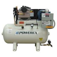 Powerex 7.5 HP Air Compressor Oilless Scroll 120 Gal Tank 23.1 CFM | 23.1 SCFM @ 100 PSI | 460 Volt, 3-Phase | STS0754-4-2