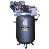 Saylor-Beall 10 HP Splash Lubricated Two-Stage Air Compressor, 34.4 CFM @ 175 PSI, 120 Gallon Air Tank 460-Volt, 3-Phase | VT-755-120-460-3