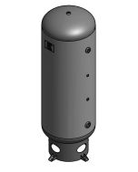120 Gallon Air Tank Vertical with Skirt ASME 200 PSI | A10049