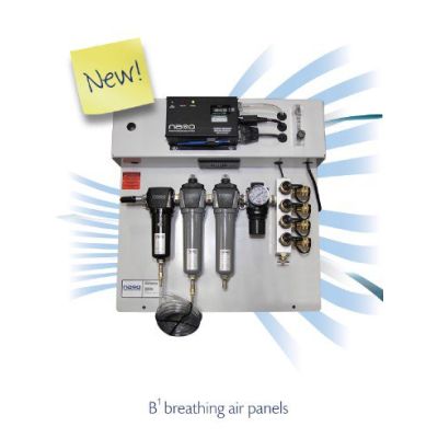 Nano Purification 100 CFM Breathing Air Dryer for Grade-D Breathing Air for Wall Mounting | BAP 100 CP N