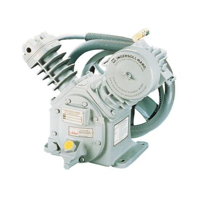 Ingersoll Rand 7100V, 15 HP Piston/Two Stage Air Compressor Pump with Flywheel Type 30