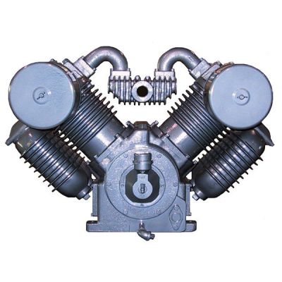 Saylor-Beall Pressure Lubricated Cast Iron Air Compressor Pump With Head Unloaders & Flywheel | UL-PL-9000 