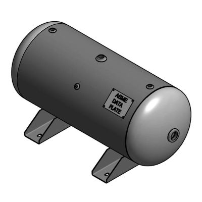 30 Gallon Horizontal Air Tank, 16