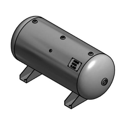 60 Gallon Horizontal Air Tank with Feet Only | Steel Fab | A10029