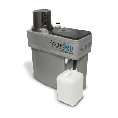 1200 Max Capacity (CFM), Oil/Water Separation System for Air Compressors | AS120