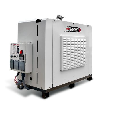 BOSS Bullet D+7.5G, 80 CFM @ 110 PSI, 25 HP KUBOTA Diesel Utility Mount Rotary Screw Air Compressor 7.5KW/35CFM SIMULTANEOUS USE (INCLUDES BREAKER/OUTLET PANEL)