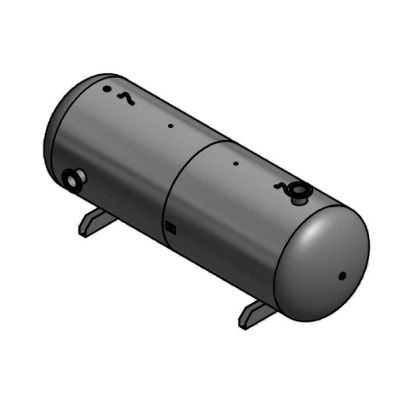 1550 Gallon Air Tank Horizontal with Saddles | SteelFab | C102285