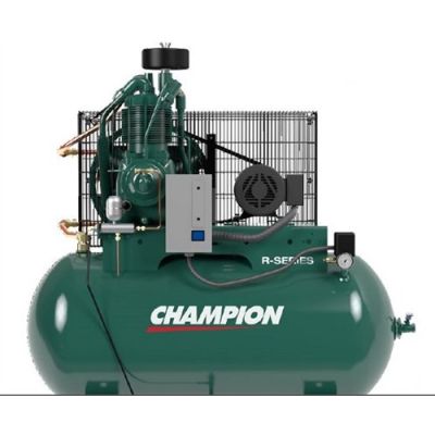 Champion 3 HP Air Compressor Two Stage 9 CFM @ 175 PSI, 30 Gallon Air Tank 230-Volt, 1-Phase | HR3F-3