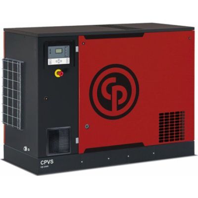 Chicago Pneumatic 20 HP Rotary Screw Air Compressor Variable Speed with Air Dryer | 460V | CPVSd 20 D BM | 4152018590