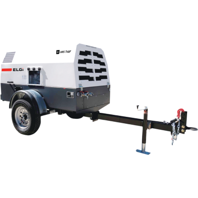 ELGI D185T4F-CW, COLD WEATHER, 185 CFM Portable Diesel Air Compressor | Kohler KDI1903-TCR49 Tier 4 Engine