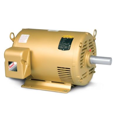 Baldor EM3218T 5HP Electric Motor for Air Compressors, 1760RPM, 3PH, 60HZ, 184T, 3640M, OPSB, F1