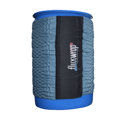 55 Gallon Drum Flux Wrap Jacket with Insulation | FLUX55