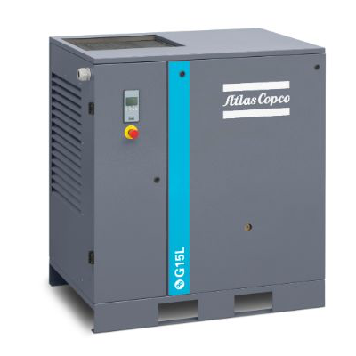 Atlas Copco G22-125 AP, 30 HP Rotary Screw Air Compressor, 113 CFM, 125 PSI, 208-230/460 Volt, 3-Phase | 8153335799