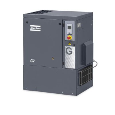 Atlas Copco 15 HP Rotary Screw Air Compressor, 53.8 CFM @ 125 PSI, 208-230/460 Volt, 3-Phase | G11-125 AP 208-230/460 | 8153294551