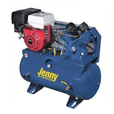 9 HP 15.4 CFM 175 PSI Two Stage Gasoline Portable Air Compressor 30 Gal Tank|GT9HGB-30T