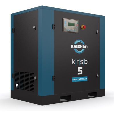 Kaishan KRSB 5, 5 HP Rotary Screw Air Compressor, 16 CFM @ 125 PSI, 460-Volt, 3-Phase