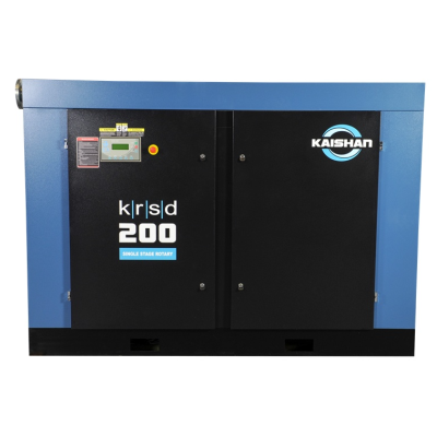 Kaishan, 200 HP Rotary Screw Air Compressor, 902 CFM @ 125 PSI, 460/3/60, 10 Year Warranty | KRSD-200-125,AC,46V,US