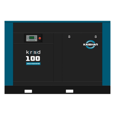 Kaishan KRSD100-125, 100 HP Rotary Screw Air Compressor, 492 CFM @ 125 PSI, Efficient & Quiet, 10 Year Warranty