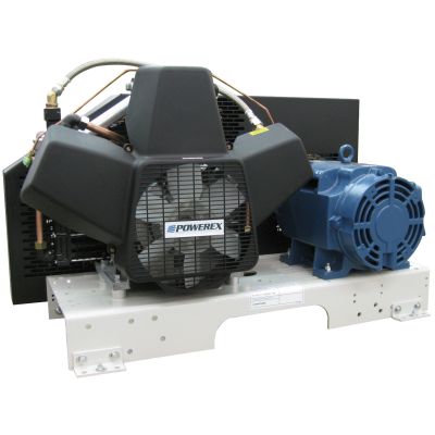 Powerex 7.5 HP Oilless Piston Air Compressor 28.4 CFM @ 100 PSI, 208-230 Volt, 3-Phase | OBS0757-30