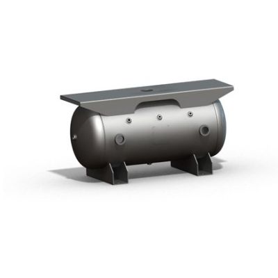 120 Gallon Air Tank Horizontal Extended Legs & Topplate | 200 PSI | 302700