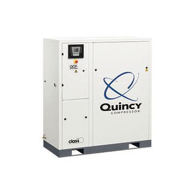 Quincy 22 HP Oilless Scroll Air Compressor with Integrated Air Dryer, 65 CFM, 116 PSI, 230-Volt, 3-Phase | QOF-22 FMD
