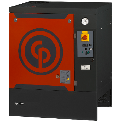 Chicago Pneumatic 5.5 HP Rotary Screw Air Compressor offering 18.1 CFM @ 150 PSI, 230-Volt, 1-Phase | QRS 5.5 HP-1 BM | 4152054799