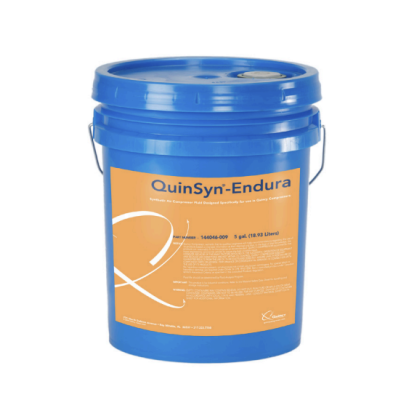 5 Gallon Pail of Quinsyn Endura Quincy Grade Air Compressor Oil ~ Lubricant Fluid | 146074-005
